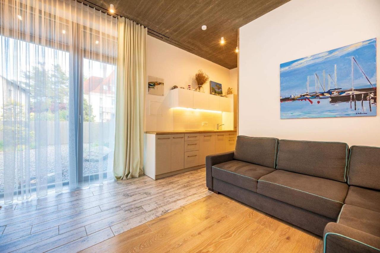 Su Terasa Jaukus Apartamentas, Tik Vienas Połąga Zewnętrze zdjęcie